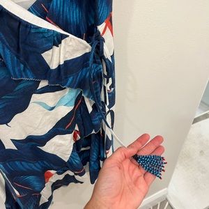 Farm Rio wrap dress size small.